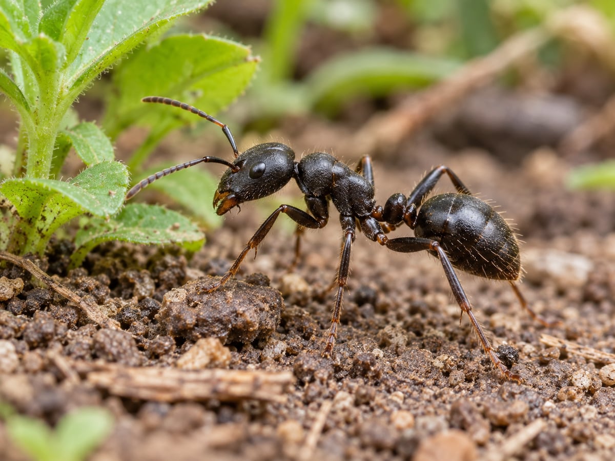 AI-generated animal illustration: Ant