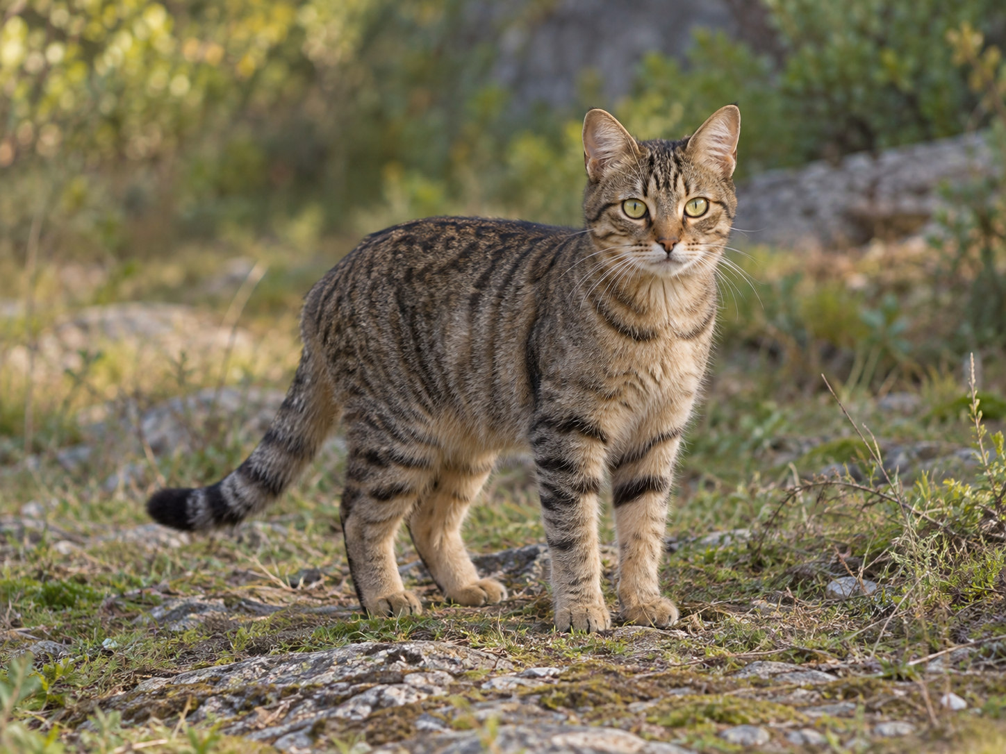 AI-generated animal illustration: Cat