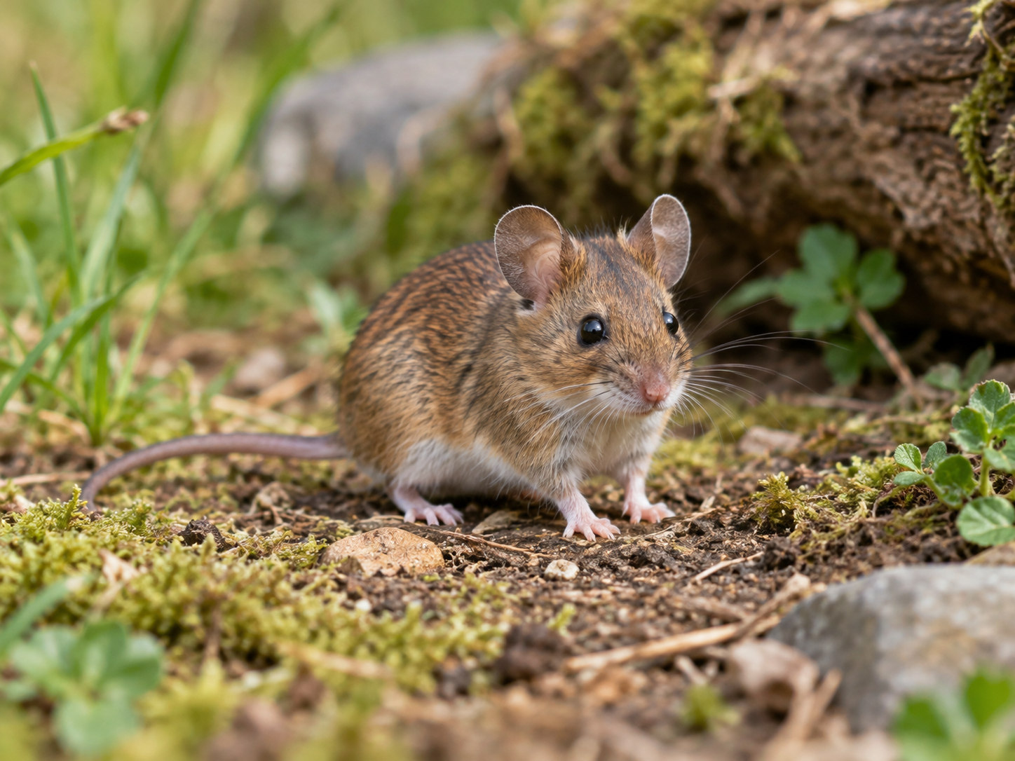 AI-generated animal illustration: Mouse