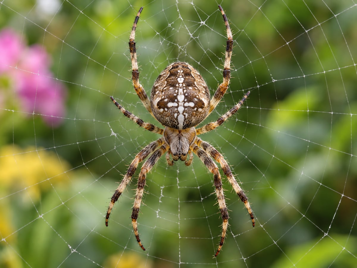 AI-generated animal illustration: Spider