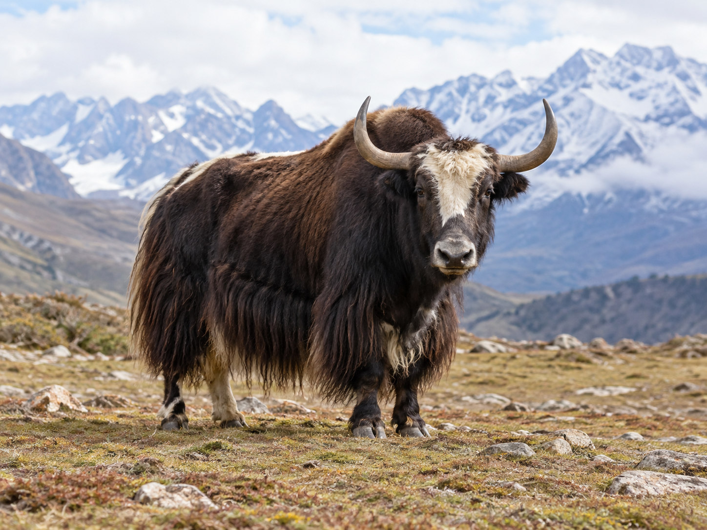 AI-generated animal illustration: Yak